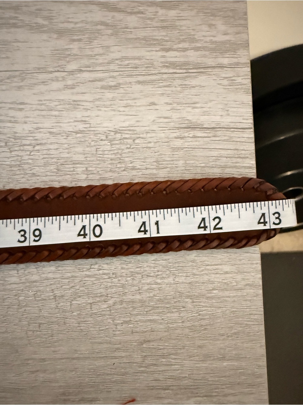 Ermenegildo Zegna Men's Brown Braided Leather Belt with solid brass buckle - Picture 14 of 14